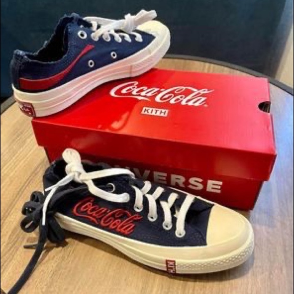 New Converse x KITH x Coca-Cola Chuck Taylor Low Sneakers